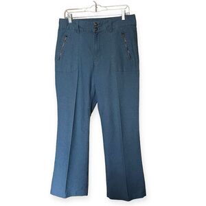 French Connection High Waisted Denim Trouser Jeans in True Blue Wash Size 12